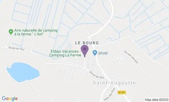 Localisation Saint Augustin Ap - 17570