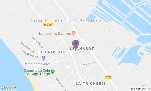 Localisation Saint Clement des Baleines Ap - 17590