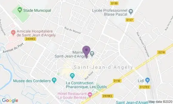 Localisation Saint Jean d