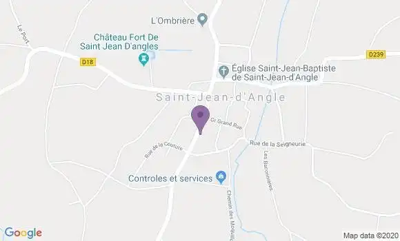 Localisation Saint Jean d