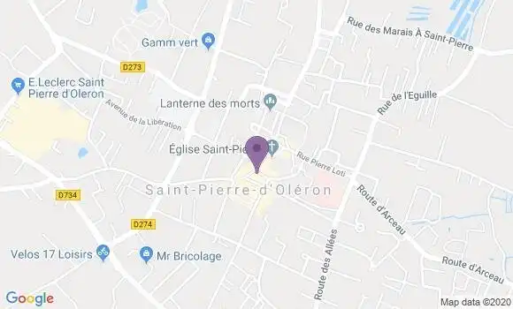 Localisation Saint Pierre d