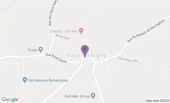 Localisation Mennevret Bp - 02630
