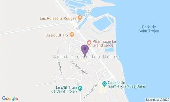 Localisation Saint Trojan les Bains Bp - 17370
