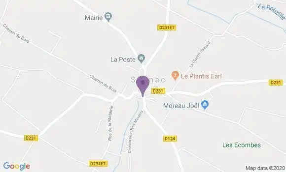 Localisation Sonnac Ap - 17160