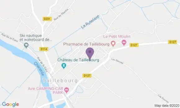 Localisation Taillebourg Bp - 17350
