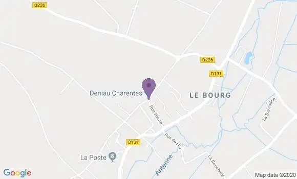 Localisation Les Touches de Perigny Ap - 17160