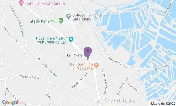 Localisation La Tremblade Principal - 17390