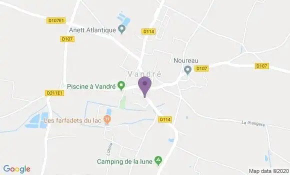 Localisation Vandre Ap - 17700