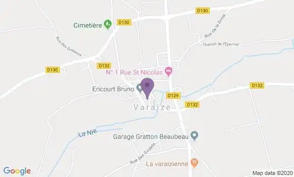 Localisation Varaize Ap - 17400
