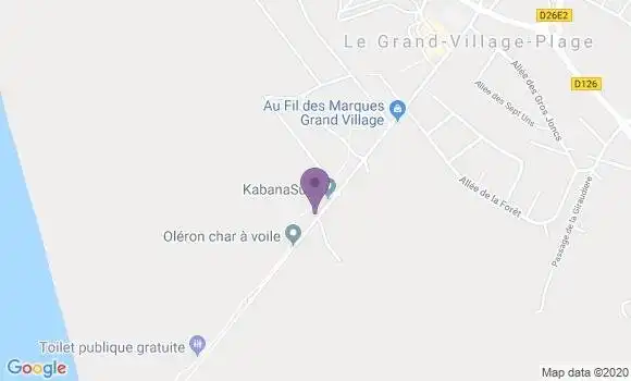 Localisation Le Grand Village Plage Bp - 17370