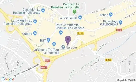 Localisation Puilboreau Beaulieu - 17138