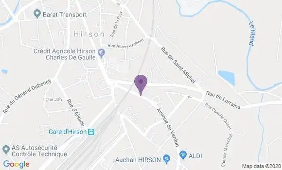 Localisation Mondrepuis Ap - 02500