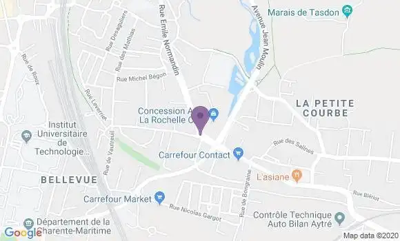 Localisation La Rochelle Tasdon Bp - 17000