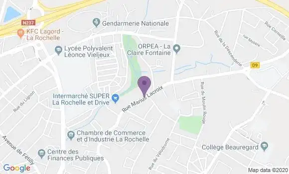 Localisation La Rochelle Marius Lacroix Bp - 17000