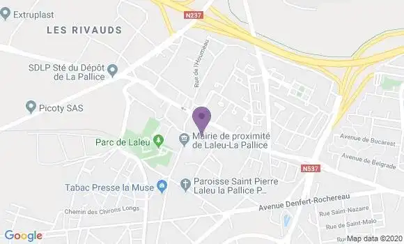 Localisation La Rochelle Laleu Bp - 17000