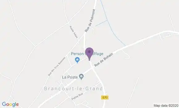 Localisation Montbrehain Ap - 02110
