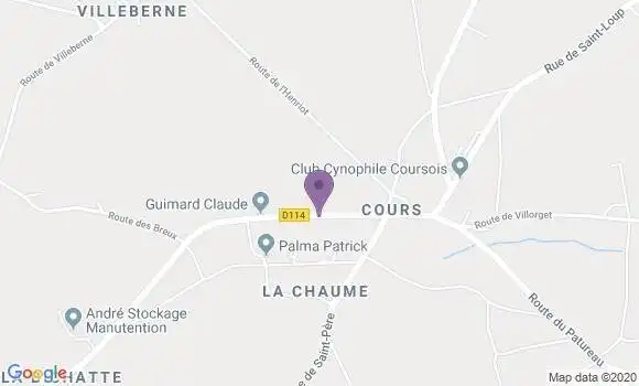 Localisation Boulleret Bp - 18240