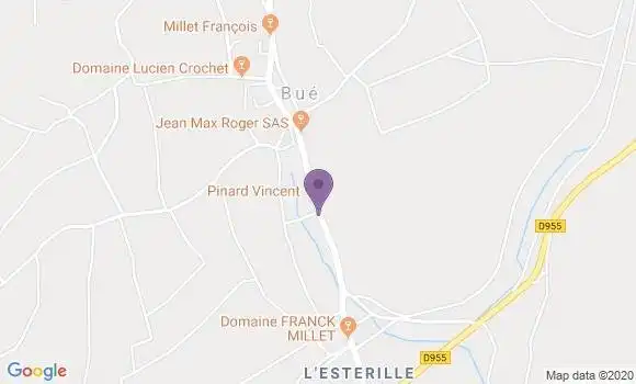 Localisation Bue Bp - 18300