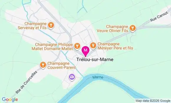 Localisation Trelou sur Marne - 02850