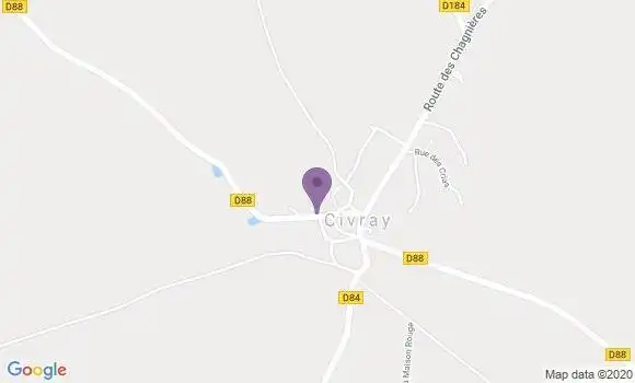 Localisation Charost Bp - 18290