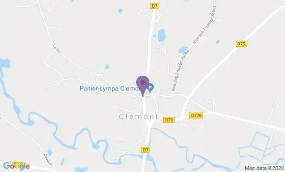 Localisation Clemont Ap - 18410