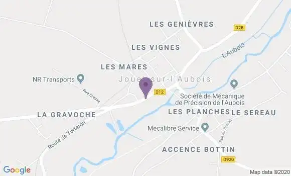 Localisation Jouet sur l