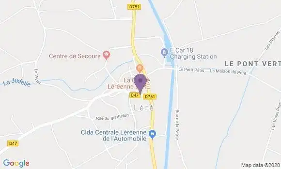 Localisation Lere - 18240