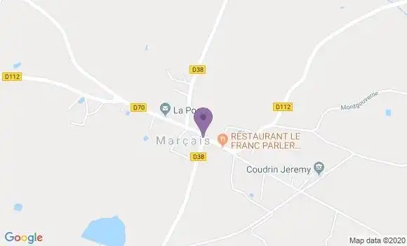 Localisation Marcais Ap - 18170