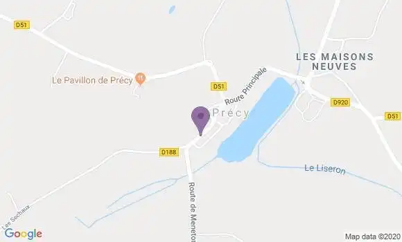 Localisation Menetou Couture Ap - 18320