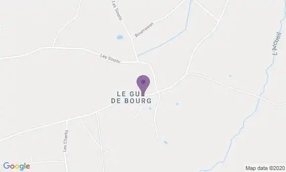 Localisation Mornay Bp - 18600