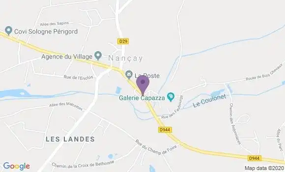 Localisation Nancay Bp - 18330