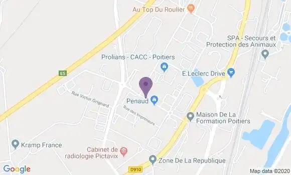 Localisation Preuilly Ap - 18120