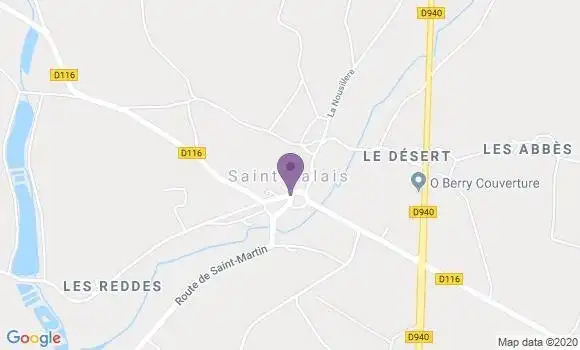 Localisation Saint Martin d