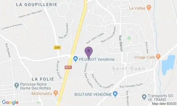 Localisation Trouy Bp - 18570
