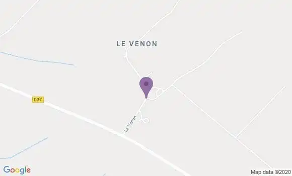 Localisation Uzay le Venon Ap - 18190