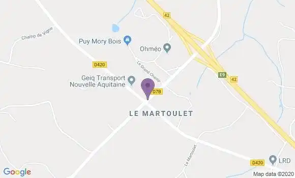 Localisation Benayes Ap - 19510