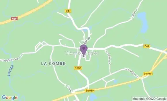 Localisation Combressol Ap - 19250