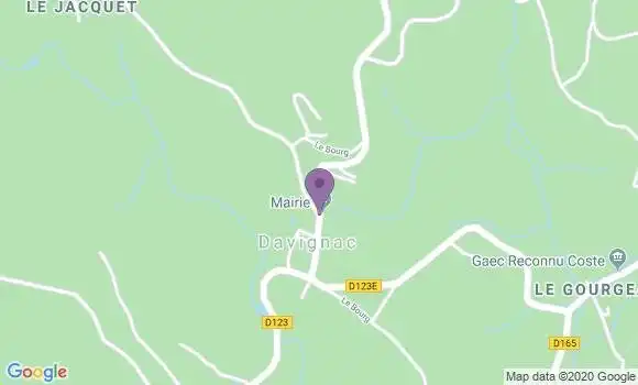 Localisation Davignac Ap - 19250