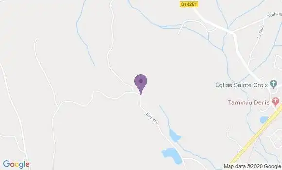 Localisation Estivaux Bp - 19410