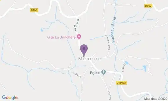 Localisation Menoire Ap - 19190