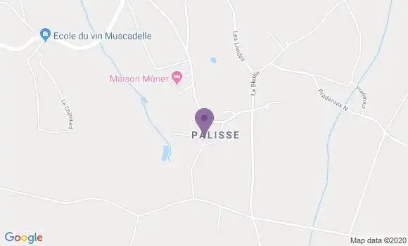 Localisation Palisse Ap - 19160