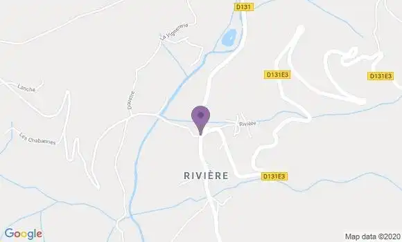 Localisation St Bazile de la Roche Ap - 19320