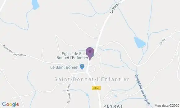Localisation St Bonnet L