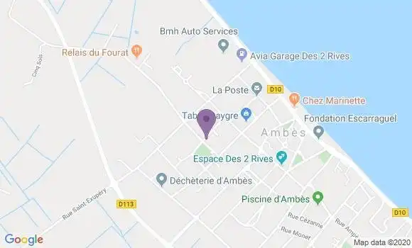 Localisation Saint Salvadour Ap - 19700