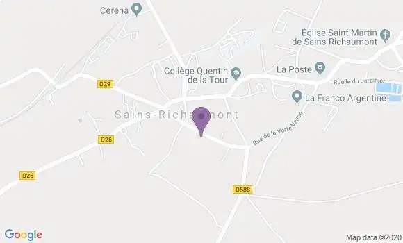 Localisation Puisieux et Clanlieu Ap - 02120
