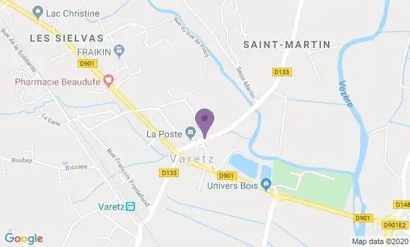 Localisation Varetz - 19240