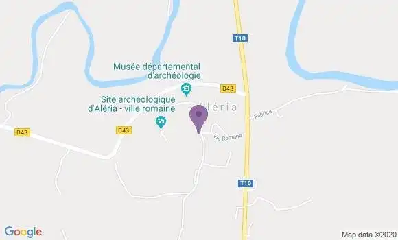 Localisation Aleria - 20270