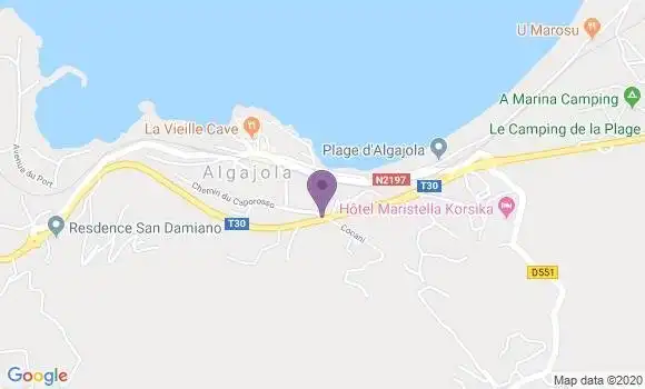 Localisation Algajola Ap - 20220