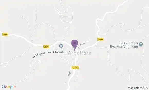 Localisation Arbellara Ap - 20110