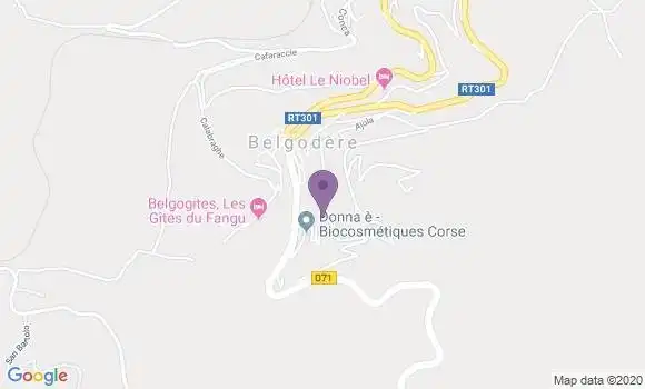 Localisation Belgodere - 20226